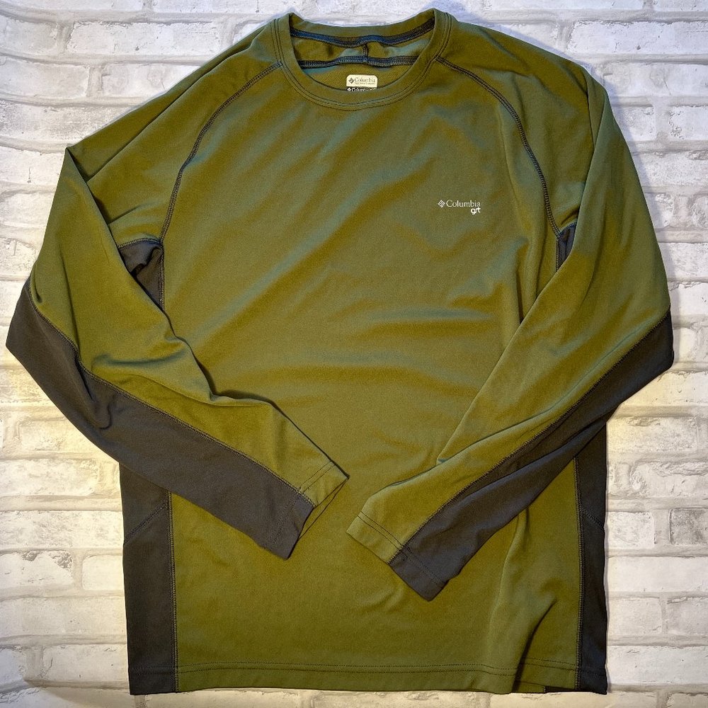 Columbia GRT Omni-Dry Med Long Sleeve Shirt size Large